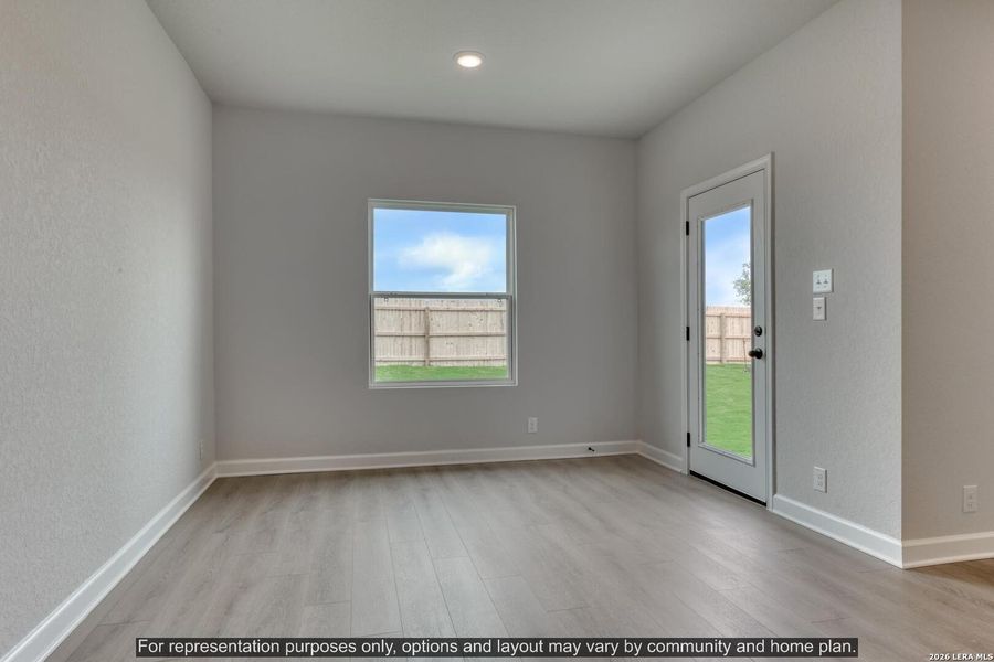 Spacious, unfurnished interior of a new home in The Wilder, Adkins (Image 17).