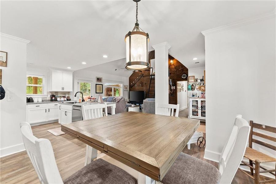 Furnished interior view inside a new home in , Royston (Image 8).