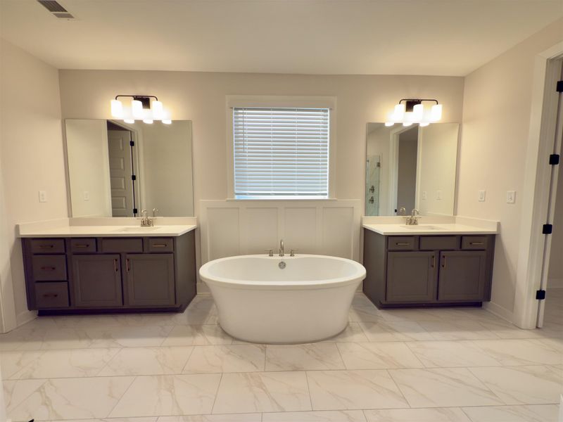 Furnished interior view inside a new home in White Oak, Arlington (Image 2). Furnished interior view inside a new home in White Oak, Arlington (Image 2).