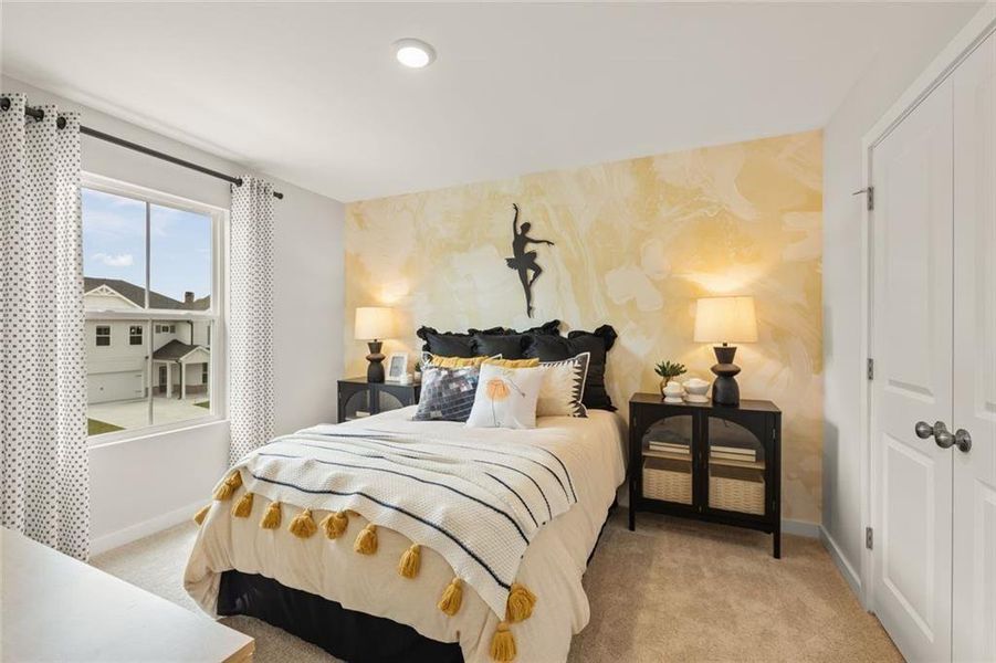 Furnished interior view inside a new home in Oak Grove Glen, Snellville (Image 11).