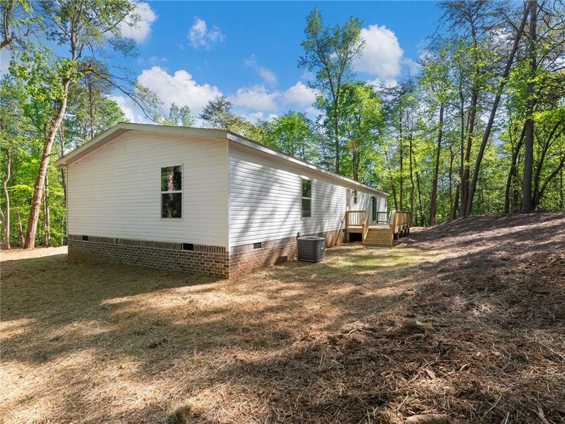 Exterior details and patio area of a home in , Gainesville (Image 28).
