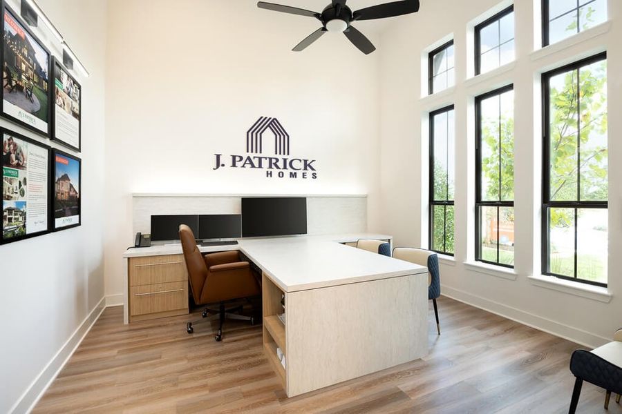 Representative furnished interior of a home built from the Whitley 4912 by J. Patrick Homes in Jubilee 80′ Lots, Hockley (Image 12).