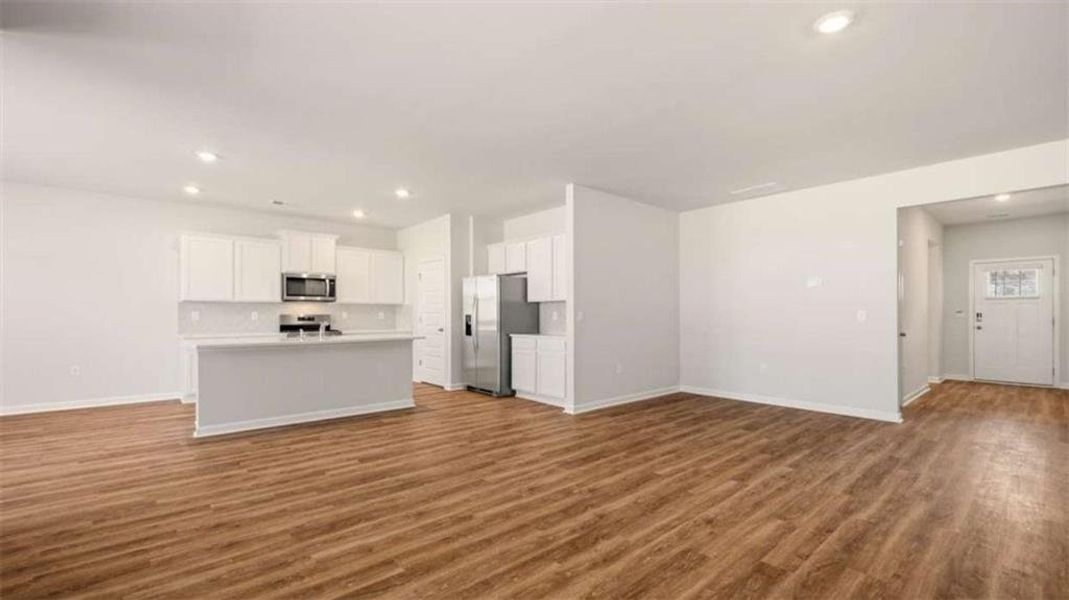 Spacious, unfurnished interior of a new home in Brooks Station, Dacula (Image 21). Spacious, unfurnished interior of a new home in Brooks Station, Dacula (Image 21).