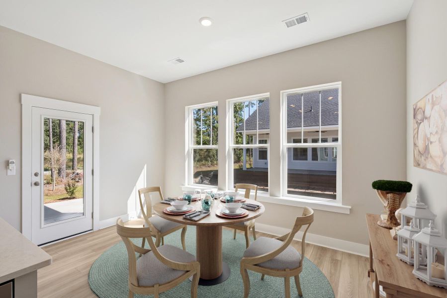 Furnished interior view inside a new home in , Summerville (Image 10).