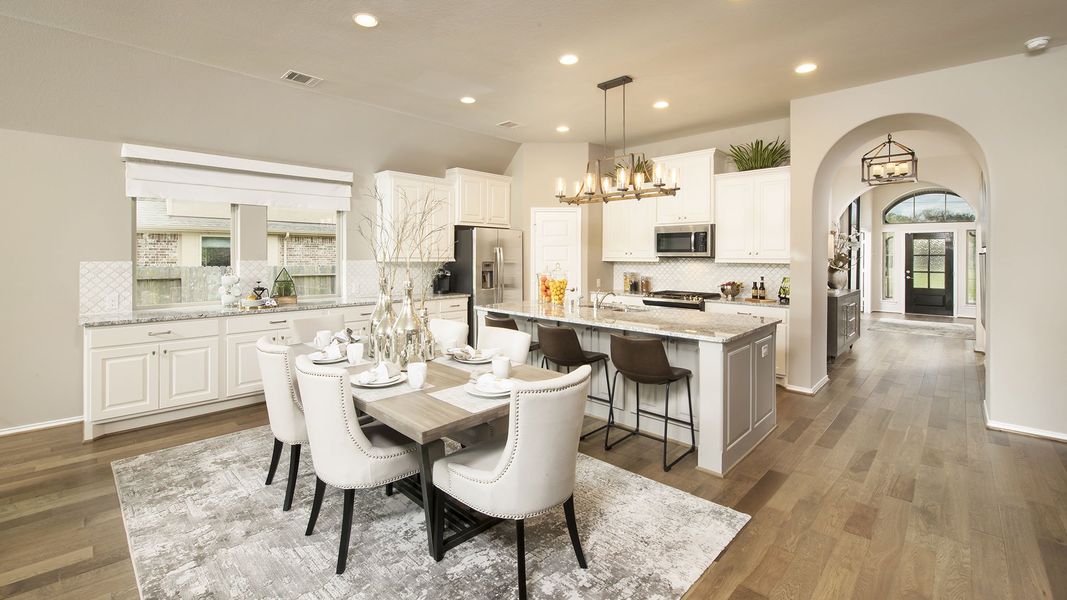 Furnished interior view inside a new home in Candela, Richmond (Image 128).