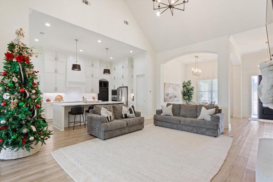 Furnished interior view inside a new home in , Waco (Image 9).