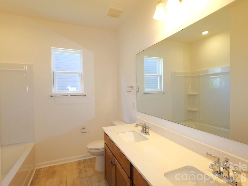 Secondary bathroom