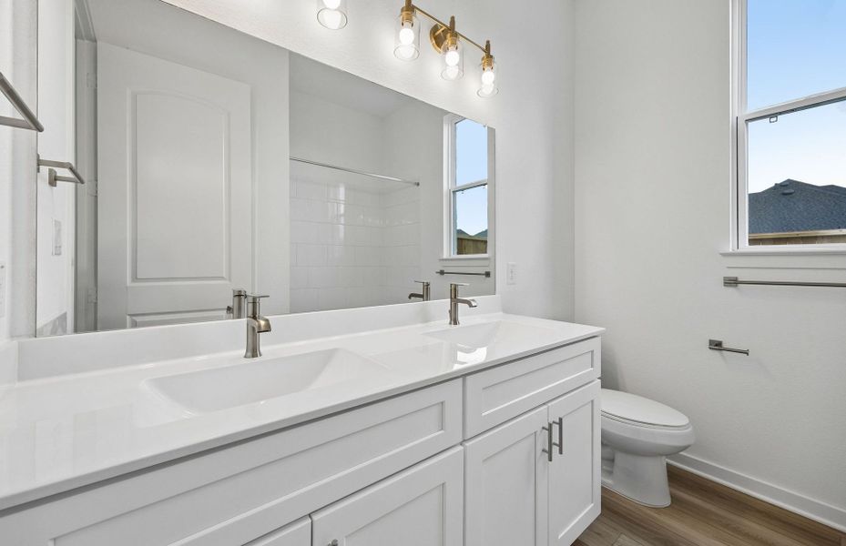 Furnished interior view inside a new home in Katy Court, Katy (Image 6).