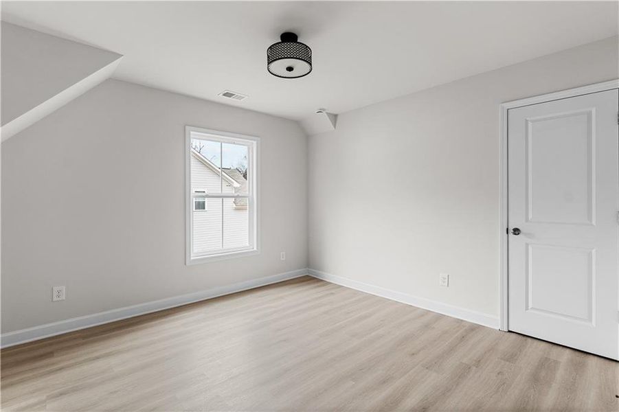 Spacious, unfurnished interior of a new home in Parkside, Clarkston (Image 11). Spacious, unfurnished interior of a new home in Parkside, Clarkston (Image 11).
