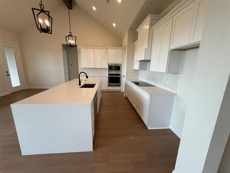 Furnished interior view inside a new home in Calhoun Acres, Azle (Image 7). Furnished interior view inside a new home in Calhoun Acres, Azle (Image 7).