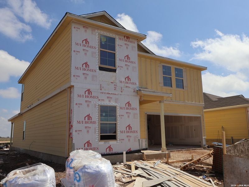 In-progress construction of a new home in Meadows at Clear Springs, New Braunfels, TX (Image 33).