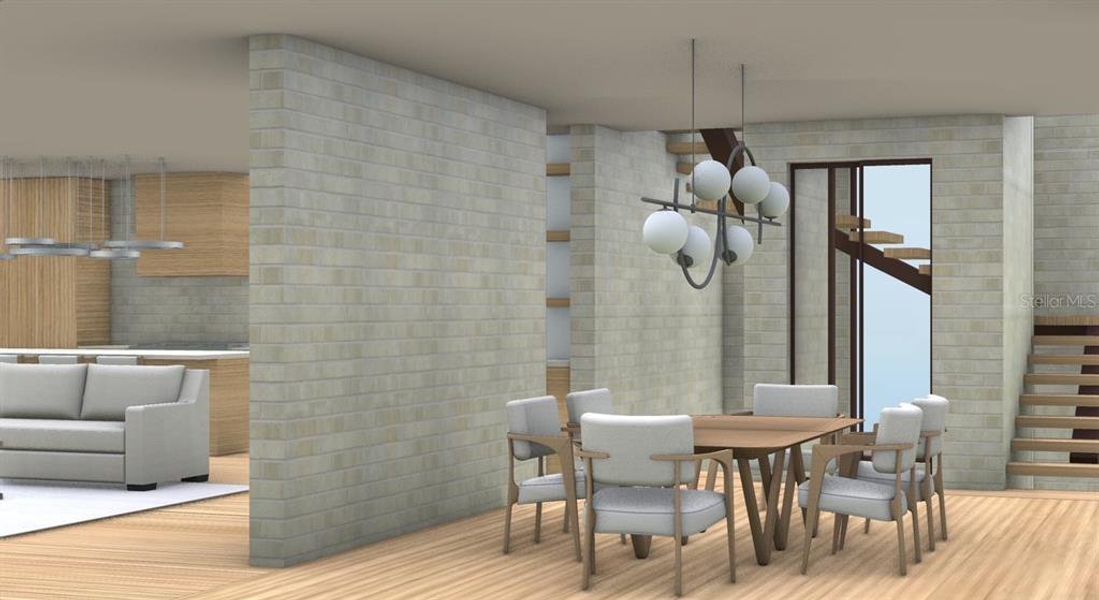 Furnished interior view inside a new home in , Longboat Key (Image 7). Furnished interior view inside a new home in , Longboat Key (Image 7).