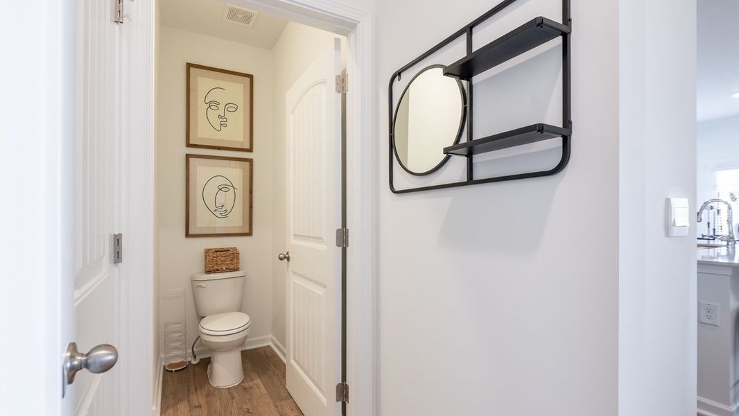 Furnished interior view inside a new home in Harvest Park, Decatur (Image 6).
