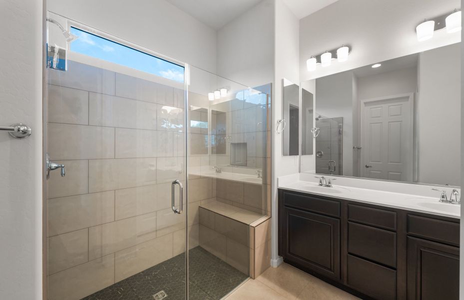 Furnished interior view inside a new home in Sun City Festival, Buckeye (Image 10).