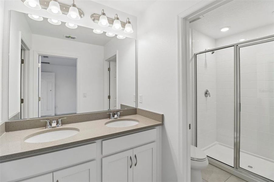 Furnished interior view inside a new home in Beresford Woods, Deland (Image 9).