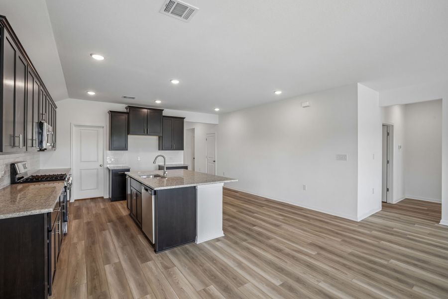 Furnished interior view inside a new home in Lisso, Pflugerville (Image 12).