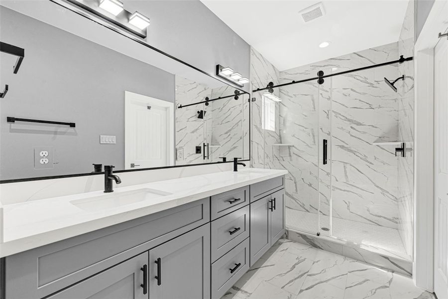 Furnished interior view inside a new home in , Houston (Image 16). Furnished interior view inside a new home in , Houston (Image 16).