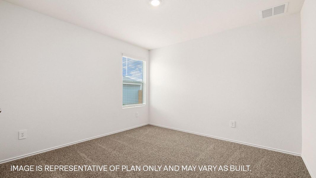 Representative unfurnished interior of a home built from the The Fairfield by D.R. Horton in Watermill, Uhland (Image 24).