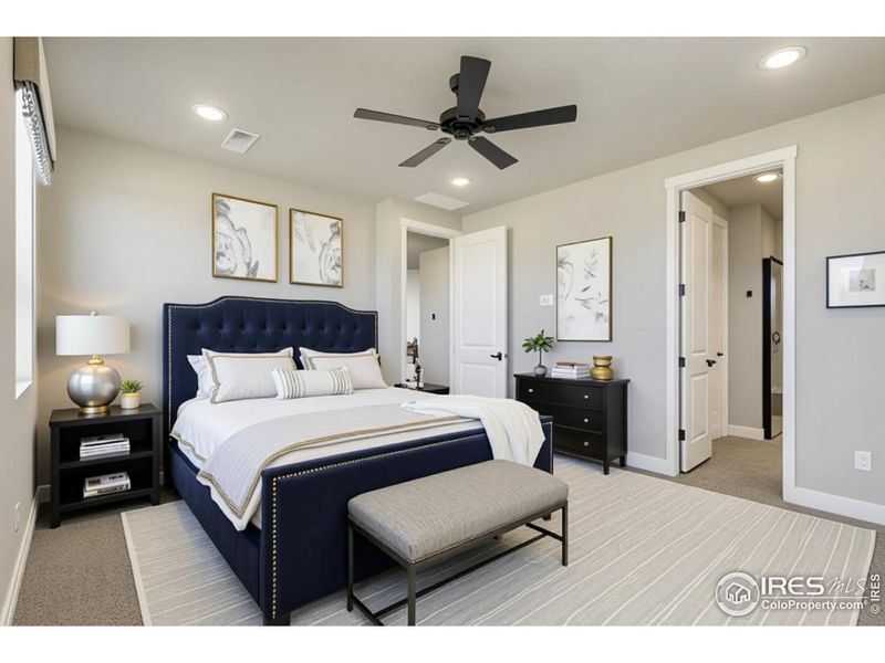 Furnished interior view inside a new home in , Fort Collins (Image 5). Furnished interior view inside a new home in , Fort Collins (Image 5).