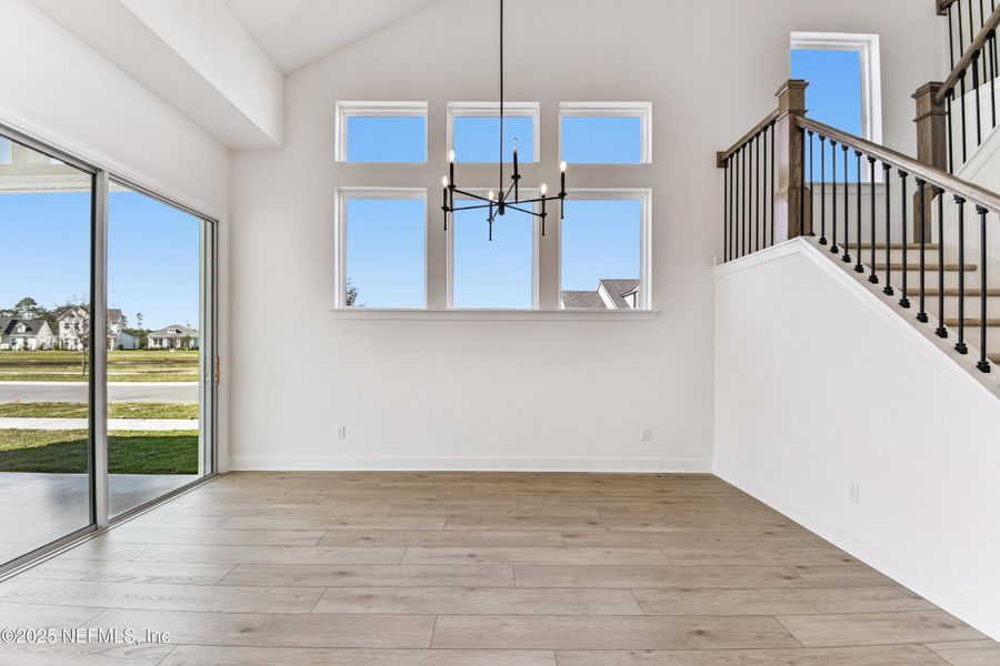 Spacious, unfurnished interior of a new home in Seven Pines 50' Front Entry, Jacksonville (Image 15).