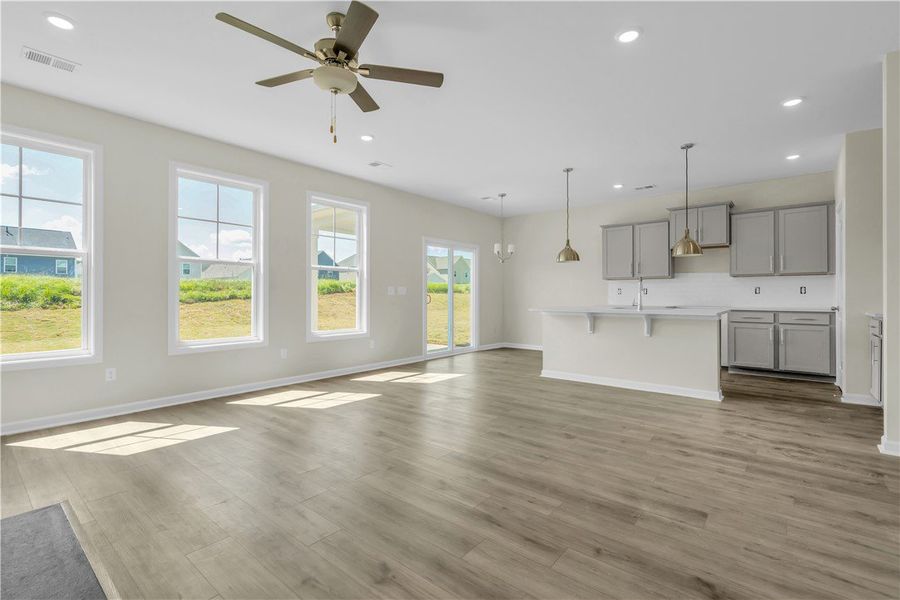 Spacious, unfurnished interior of a new home in Brownstone Park, Easley (Image 10).
