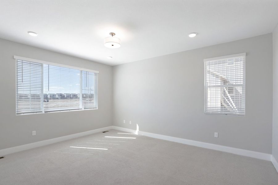 Spacious, unfurnished interior of a new home in Barefoot, Firestone (Image 8). Spacious, unfurnished interior of a new home in Barefoot, Firestone (Image 8).