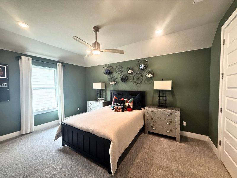 Furnished interior view inside a new home in Crescent Bluff, Georgetown (Image 31).
