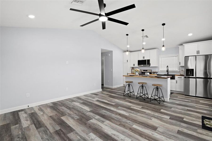 Furnished interior view inside a new home in , Okeechobee (Image 7).