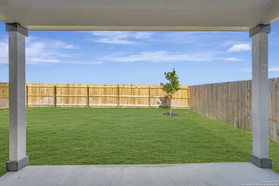 Exterior details and patio area of a home in Park Place, New Braunfels (Image 2). Exterior details and patio area of a home in Park Place, New Braunfels (Image 2).