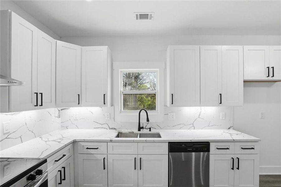 Furnished interior view inside a new home in , Griffin (Image 5).