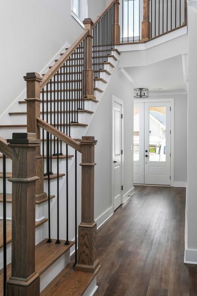 Spacious, unfurnished interior of a new home in The Farmstead, Hixson (Image 11).