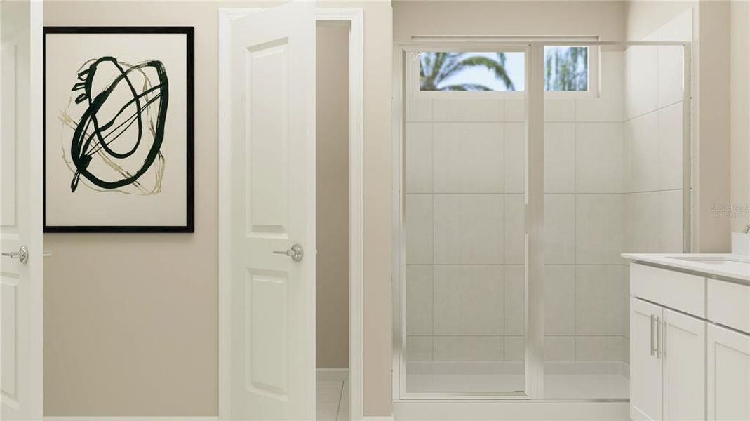 Close-up of interior finishes inside a home in , Groveland (Image 18).