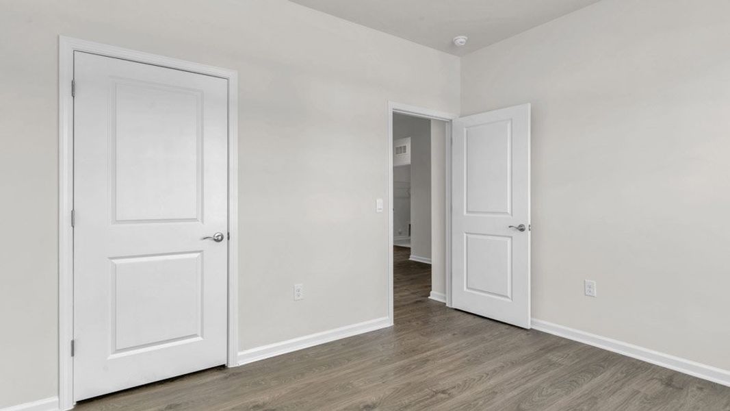 Spacious, unfurnished interior of a new home in The Villas at Kinsley, Jamestown (Image 9). Spacious, unfurnished interior of a new home in The Villas at Kinsley, Jamestown (Image 9).