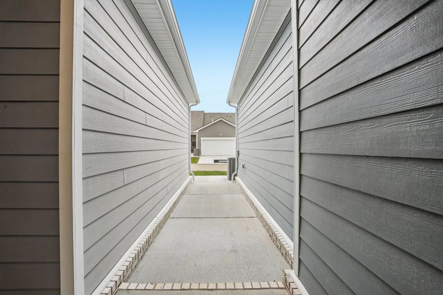 Exterior details and patio area of a home in Stewart's Glen | 55+ Community, Smyrna (Image 28).