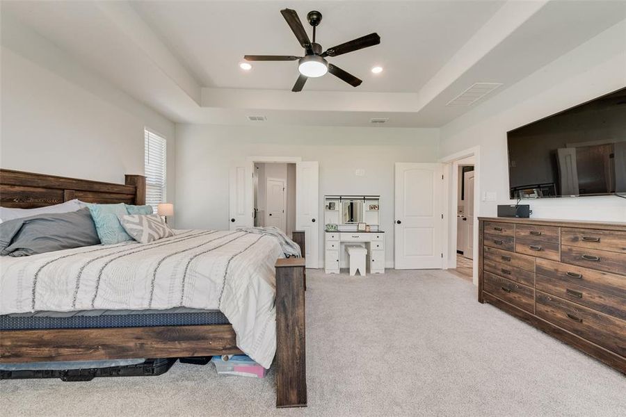 Furnished interior view inside a new home in , Krum (Image 4).