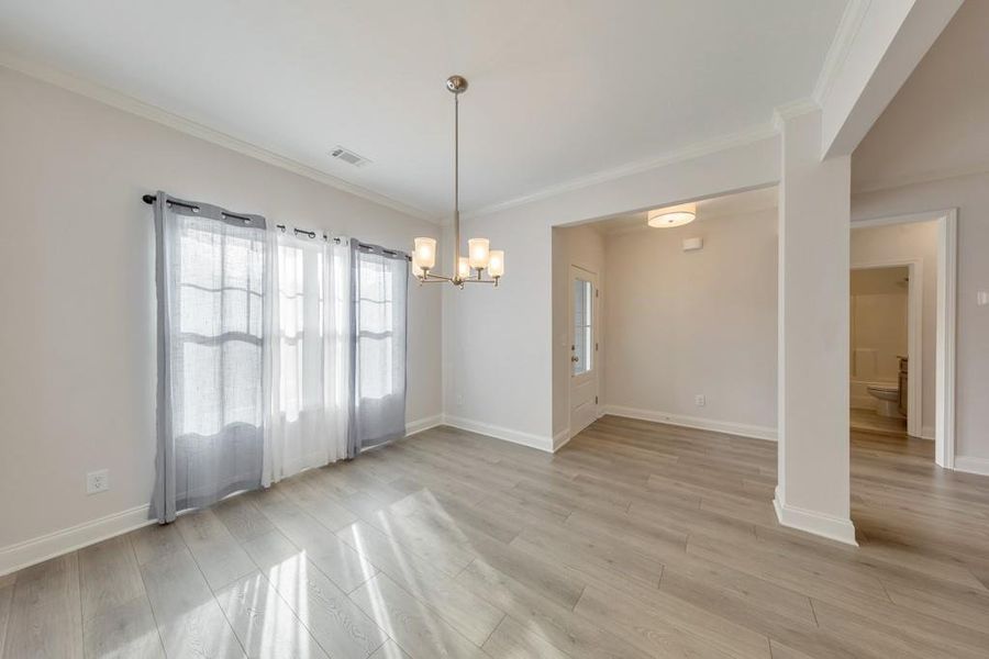 Spacious, unfurnished interior of a new home in , Dawsonville (Image 36).