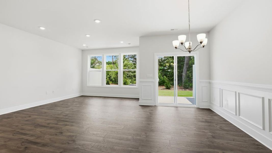 Spacious, unfurnished interior of a new home in Ken's Crossing, Moore (Image 15). Spacious, unfurnished interior of a new home in Ken's Crossing, Moore (Image 15).