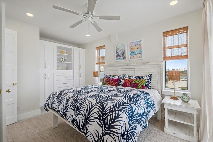 Furnished interior view inside a new home in , Port Aransas (Image 13).