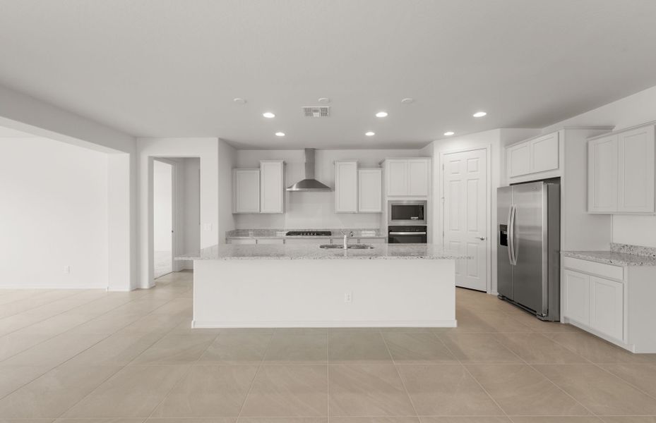 Furnished interior view inside a new home in Allen Ranches, Litchfield Park (Image 7).