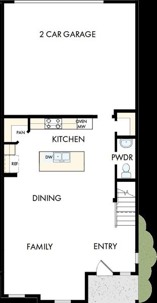 2D floor plan layout of this home in Ridgeline Towns, McKinney, TX (Image 3). 2D floor plan layout of this home in Ridgeline Towns, McKinney, TX (Image 3).
