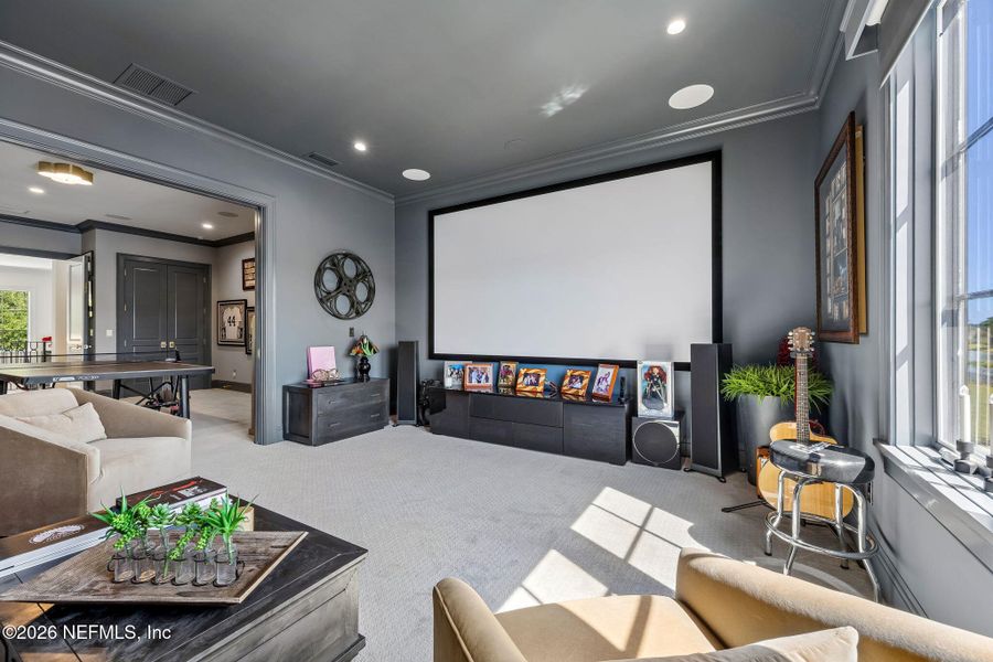 Furnished interior view inside a new home in , Jacksonville (Image 63).