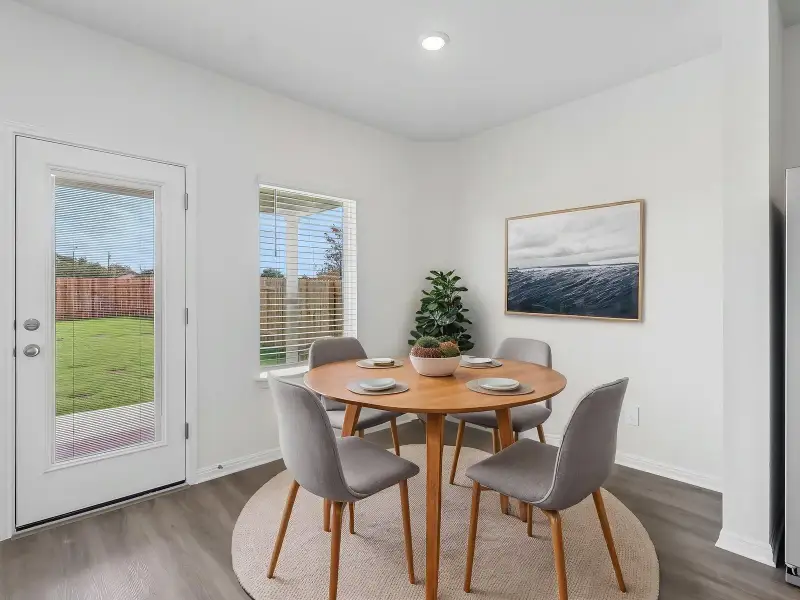 Furnished interior view inside a new home in Pfennig Place, Pflugerville (Image 7).