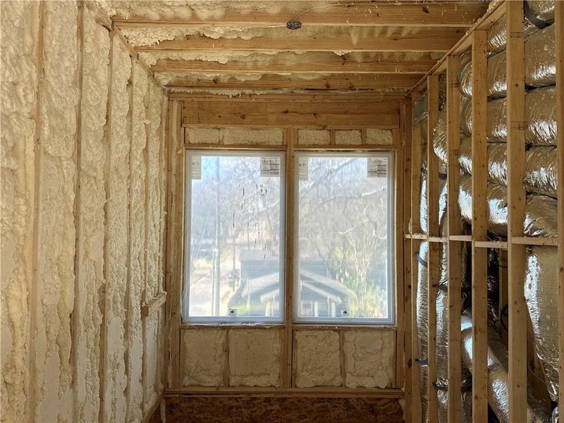 In-progress construction of a new home in , Atlanta, GA (Image 38). In-progress construction of a new home in , Atlanta, GA (Image 38).