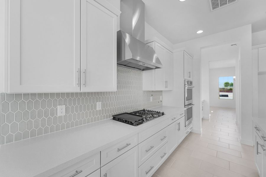 Furnished interior view inside a new home in Ellsworth Ranch, Queen Creek (Image 11).