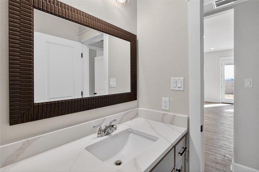 Furnished interior view inside a new home in , Snook (Image 12).