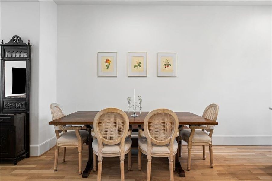 Furnished interior view inside a new home in , Atlanta (Image 13).