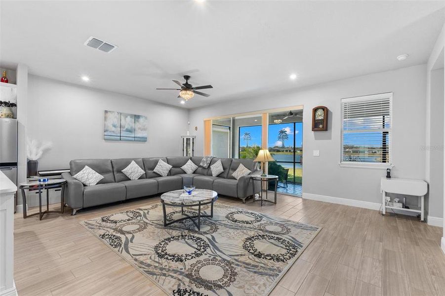 Furnished interior view inside a new home in Windwater, Parrish (Image 7).