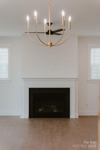 Picture is an example of package finishes available