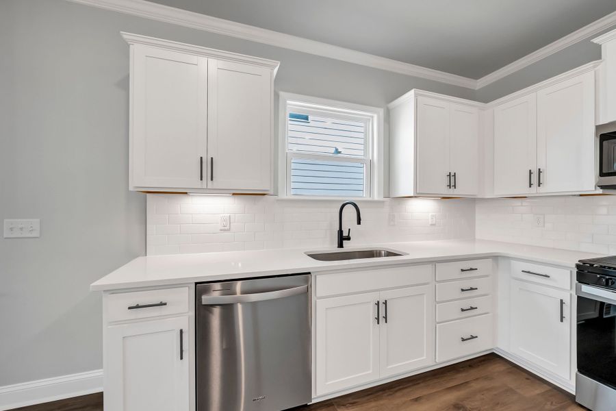 Furnished interior view inside a new home in Monroe Preserve, Chapin (Image 19).