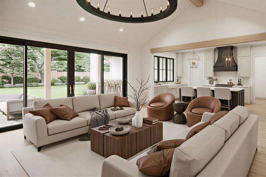 Furnished interior view inside a new home in , Chappell Hill (Image 12). Furnished interior view inside a new home in , Chappell Hill (Image 12).